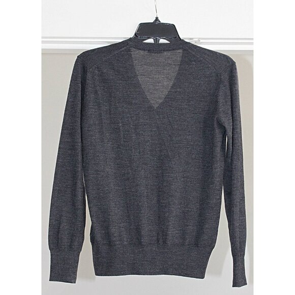 Tomas Meier  *formerly Bottega Veneta - Deep V-Neck Lightweight Wool Pullover XS - Picture 9 of 9